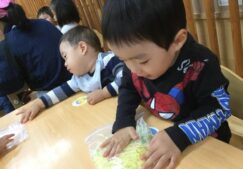 1歳児　★さつまいもで★