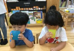 4歳児　★食事のマナー★　★梅ジュース出来上がり！★