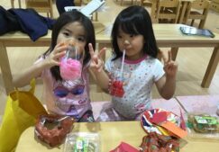４歳児きりん組『お店屋さんごっこ』