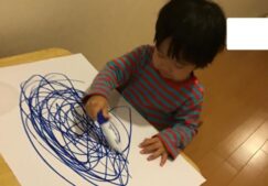 【もも組】自由画