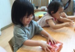 7月　食育（ひよこ組、りす組）