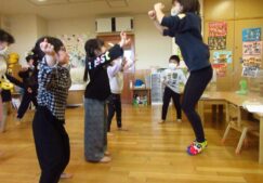5歳児　生活発表会の練習