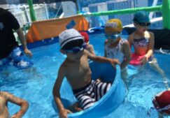 ４歳児　★タライの船★