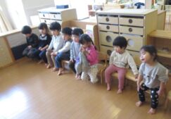 表彰式ごっこをしました！～そら組～