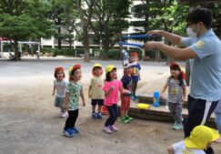 4歳児　★大きなシャボン玉！★