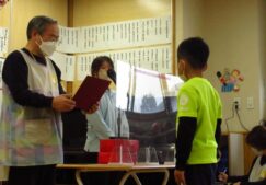 5歳児　卒園式リハーサル