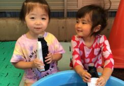 【全クラス】水遊び！