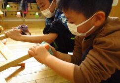 5歳児　室内掃除