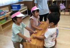 ほし・つき組　～８月の様子～