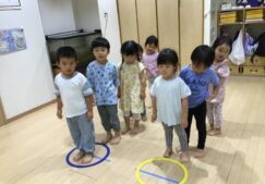 3歳児うさぎ組『体操教室』