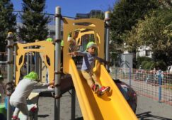 ３歳児うさぎ組『新しい公園に行ったよ』