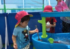 ２歳児　★水遊び★