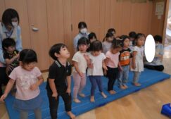 こぐま組☆9月・体操教室☆