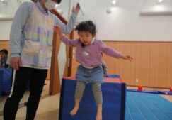 こぐま組☆12月 体操教室☆