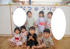 ☆こぐま組　夏まつり☆