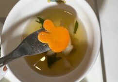 お月見給食