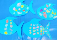４歳児★虹色の魚★