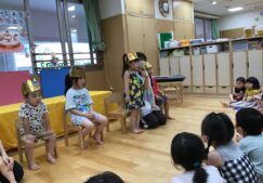 誕生会の様子