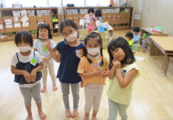 ９月２７日幼児クラス　海賊ごっこ