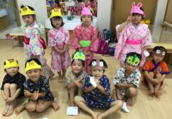 ４歳児きりん組　「夏祭り」