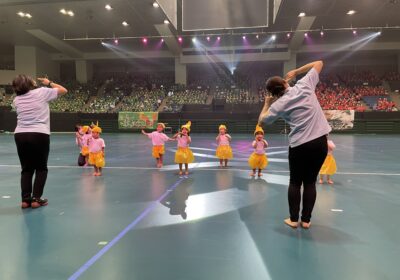 ♬園歌♬を踊りましたー