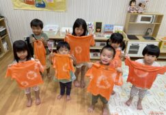 運動会用Tシャツ作り（染め）☆彡