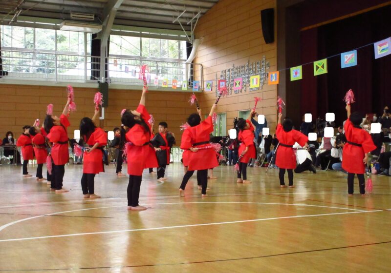 大きな掛け声もきまってる！