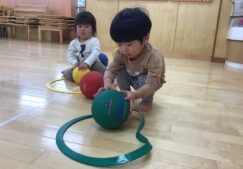 そら組　ボール遊び