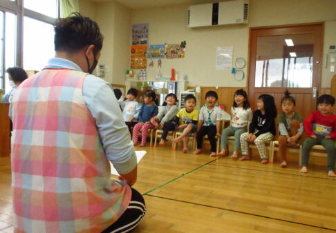 4歳児　生活発表会の練習