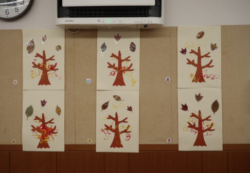 ☆1歳児りす組　11月製作☆