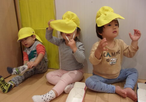 2022年度　２歳児クラス☆お支度大好き♡