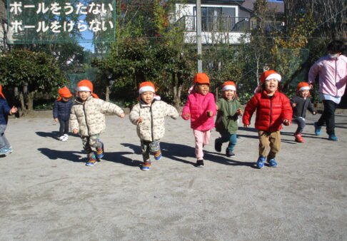 ２歳児　前津公園に行きました
