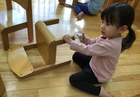 2歳児　★大掃除★