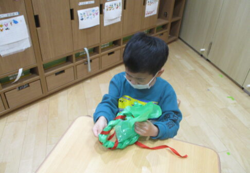 ５歳児　１２月の制作