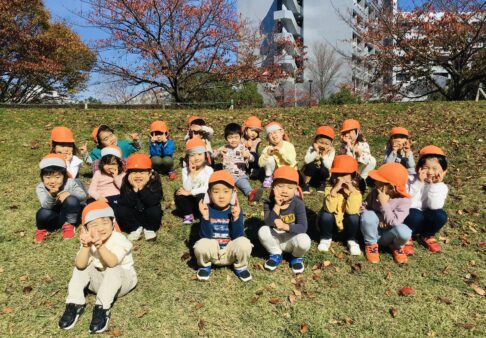 3歳児うさぎ組　「初の瑞光橋公園に行ったよ」