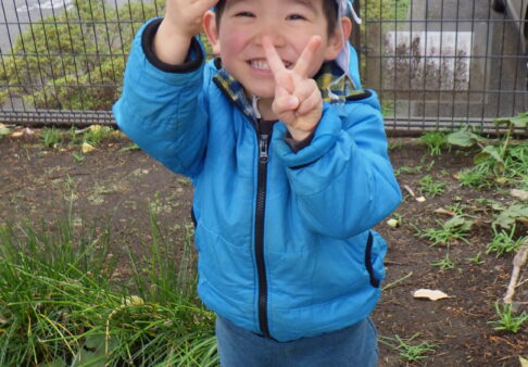 秋を満喫しました　２歳児