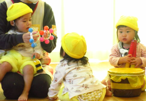0～2歳児　発表会リハーサル