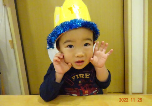 りす組(１歳児クラス)☆11月お誕生会☆