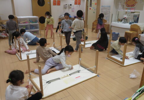５歳児くじら組　「大掃除したよ！」