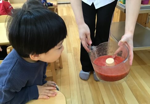 1歳児　🍓いちごミルク🍓