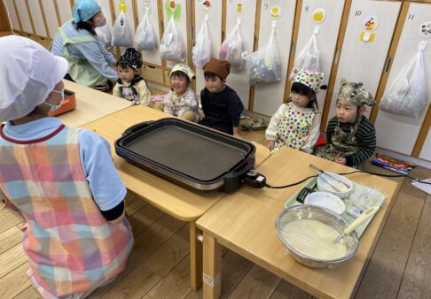 ☆２歳児こぐま組　２月食育☆