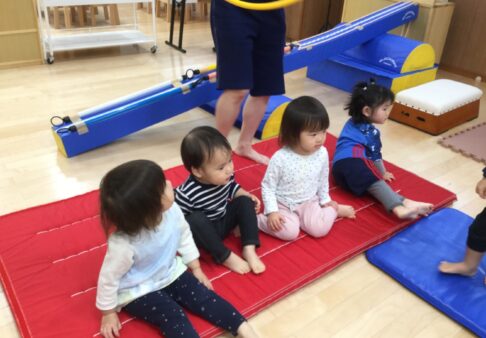 【１歳児】りすぐみ　12月後半の様子