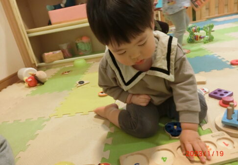 ひよこ（0歳児クラス）☆園の様子(１月）