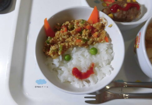 節分　給食とおやつ