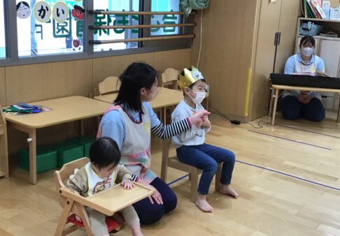 ☆豆まき誕生会☆