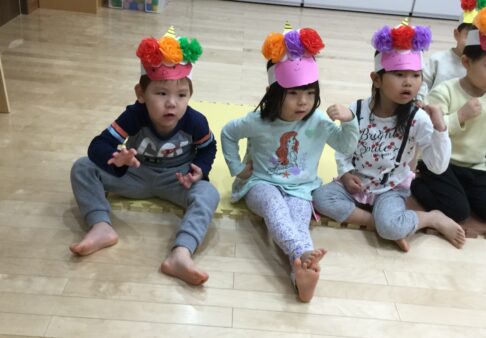 【3歳児】☆ほし組☆　2月前半の様子