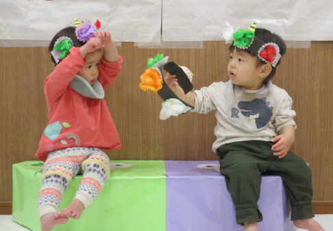 【０歳児】ひよこ組２月の様子