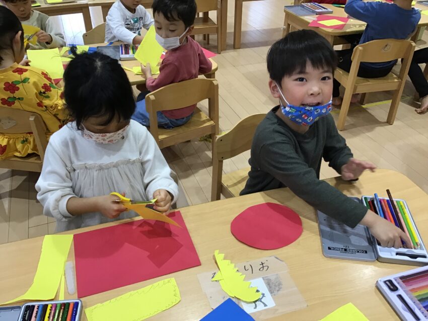 丸型も上手に切れるようになったょ😲