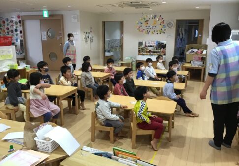 ４歳児クラス　「お弁当作り」