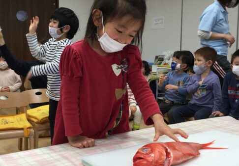 【４歳児】つき組　１月の様子